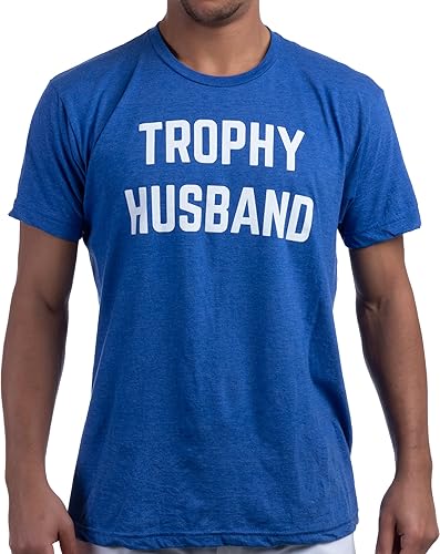 Miniatura 2 de Trophy Husband - Funny Hubby Dad Joke Groom Humor Matrimonio Aniversario Camiseta para hombre