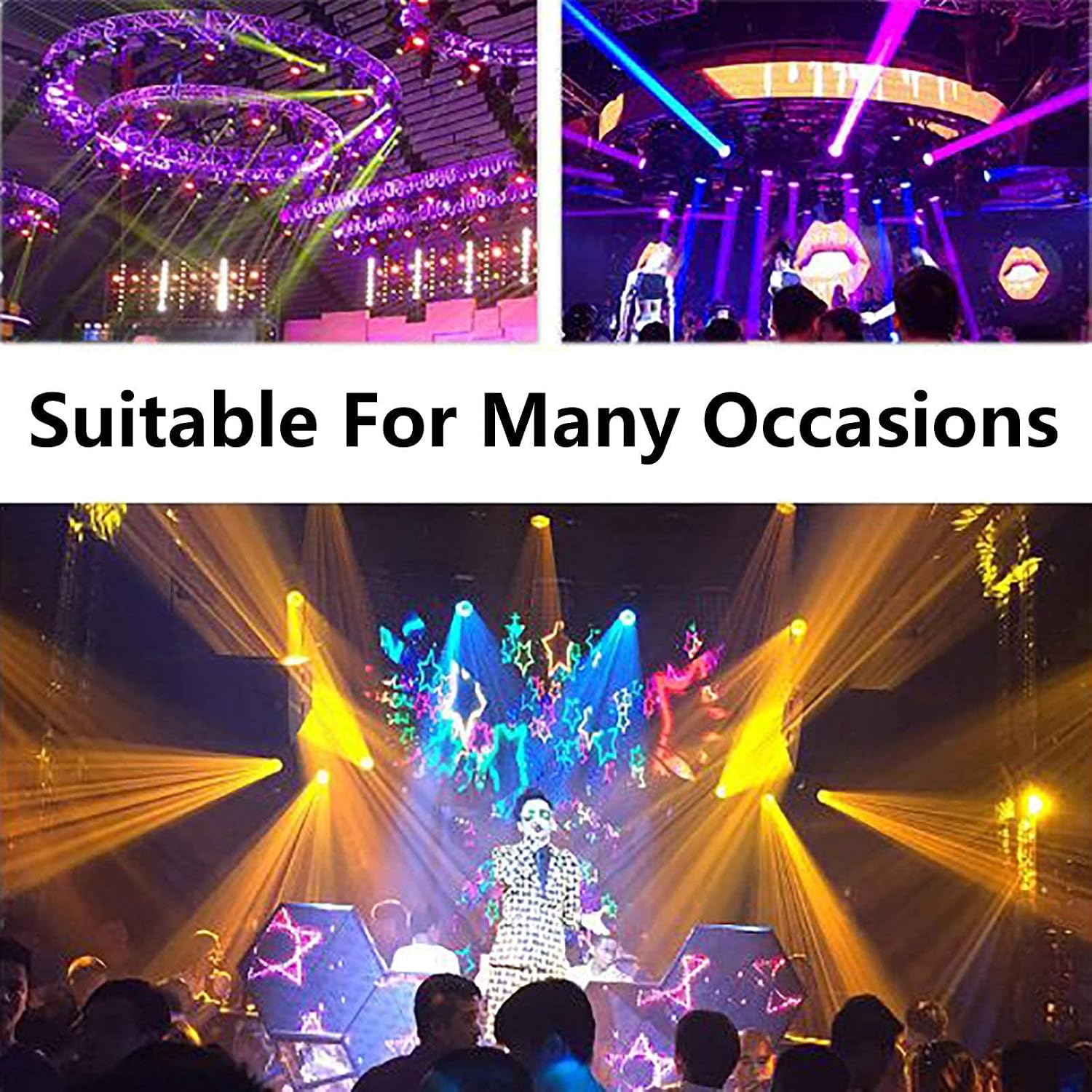 CO2 Smoke Machine DJ Equipment Four Heads CO2 Gas Column Machine for Bars Wireless DMX 512 Control for Party Wedding Stage High Capacity Thick Smoke