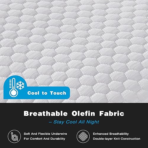 Miniatura 3 de Beautyrest Protector de colchón térmico King  Calentador de cama eléctrico fresco al tacto, 5 niveles de calor, apagado automático, bolsillo
