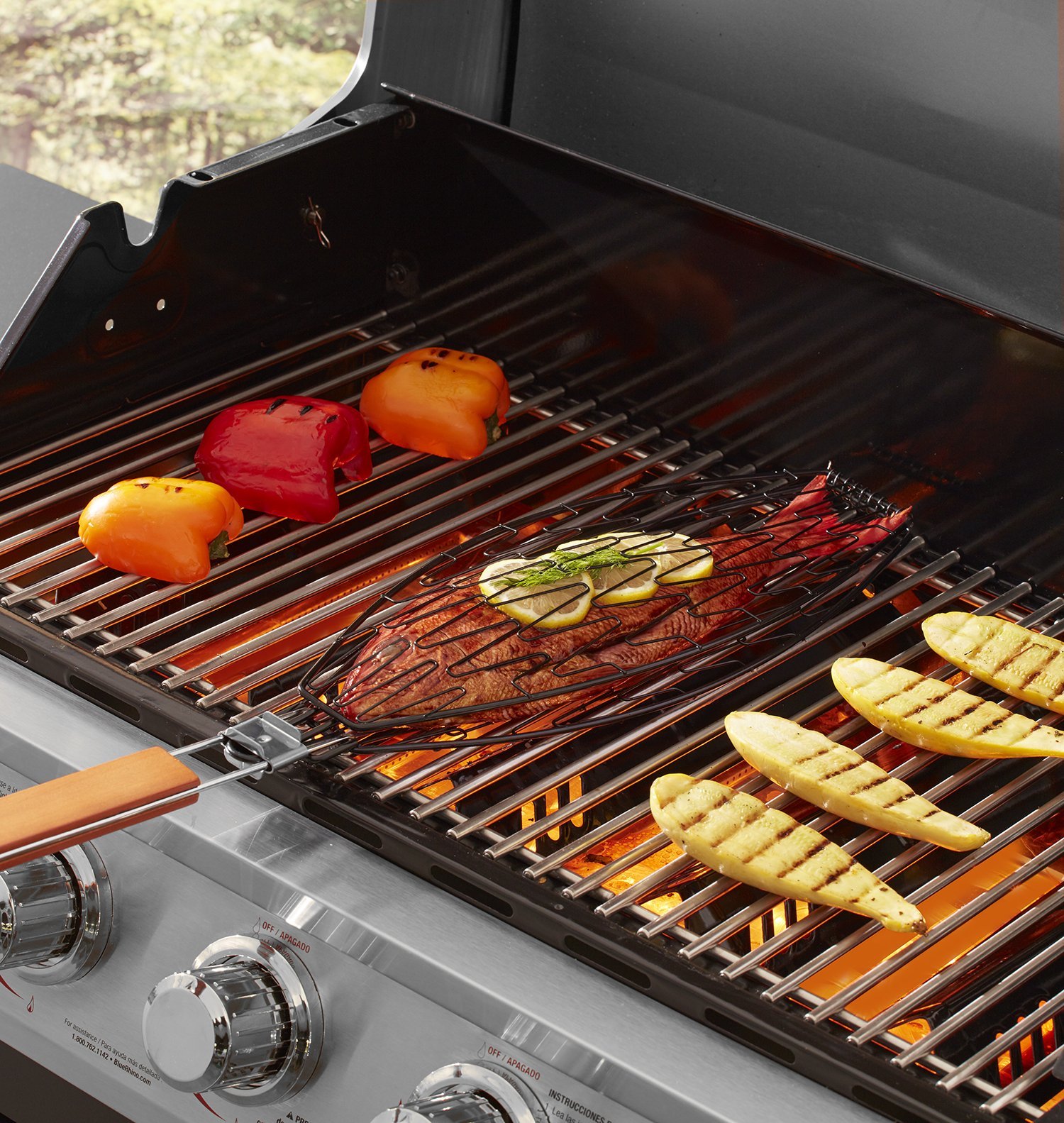 Amazon.com : Mr. Bar-B-Q Non-Stick Flexible Fish Grilling Basket