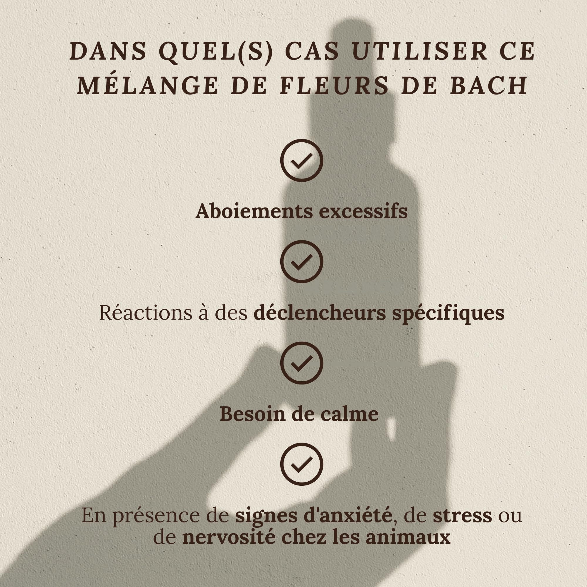Conseil fleur de Bach® – Fleurs de Bach Aboiements Excessifs 30ml +1 Offert – Cure complète – Chien Calme, aboiements, sérénité – sans Alcool– Lot 2 flacons - Élixir Floral Traditionnel.