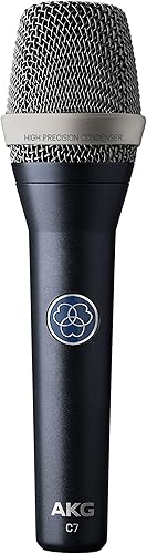 AKG Pro Audio AKG C7 - Micrófono condensador, cuerpo azul grisáceo mate