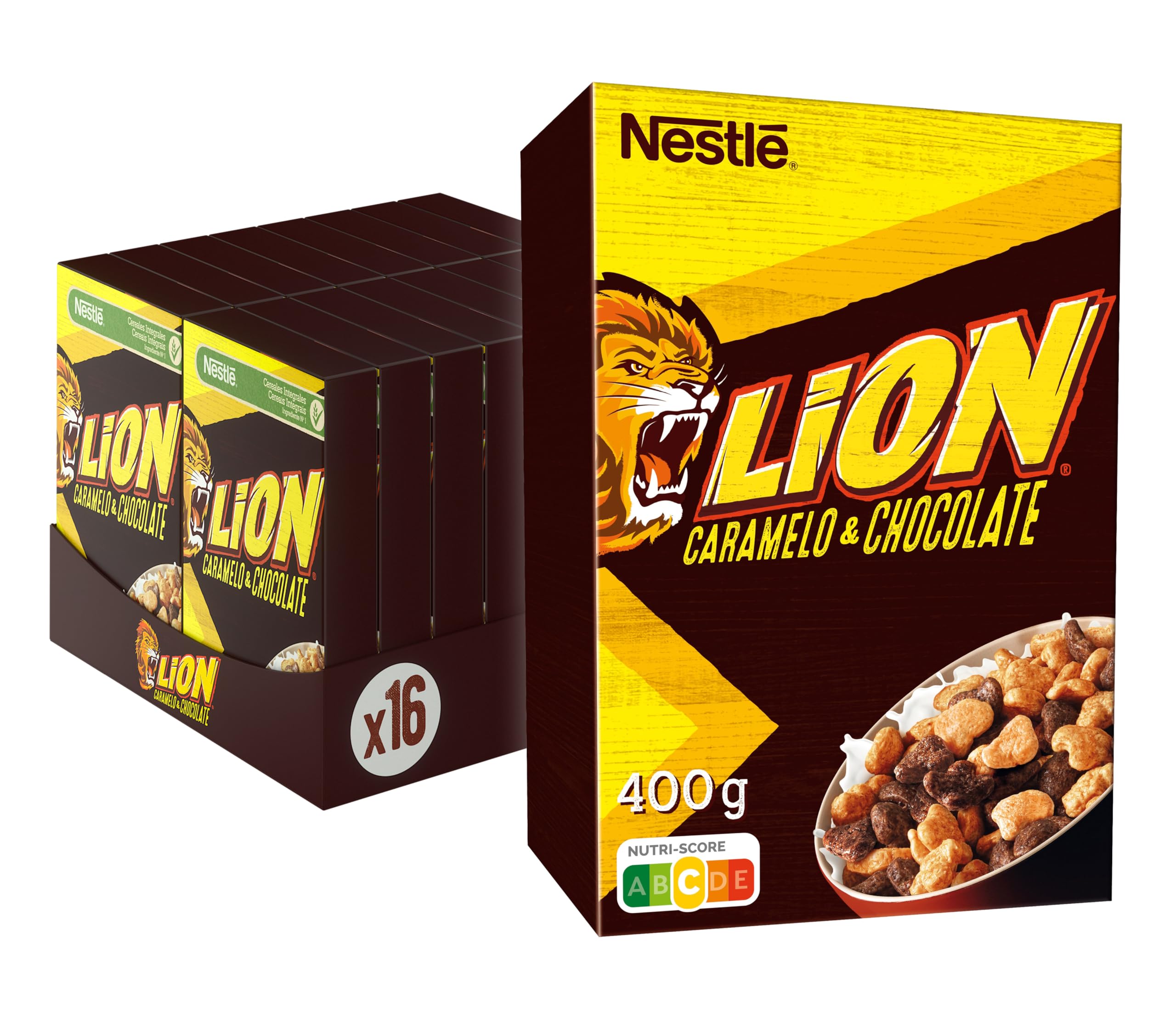 Cereales Nestlé Lion - 16 paquetes de 400 g