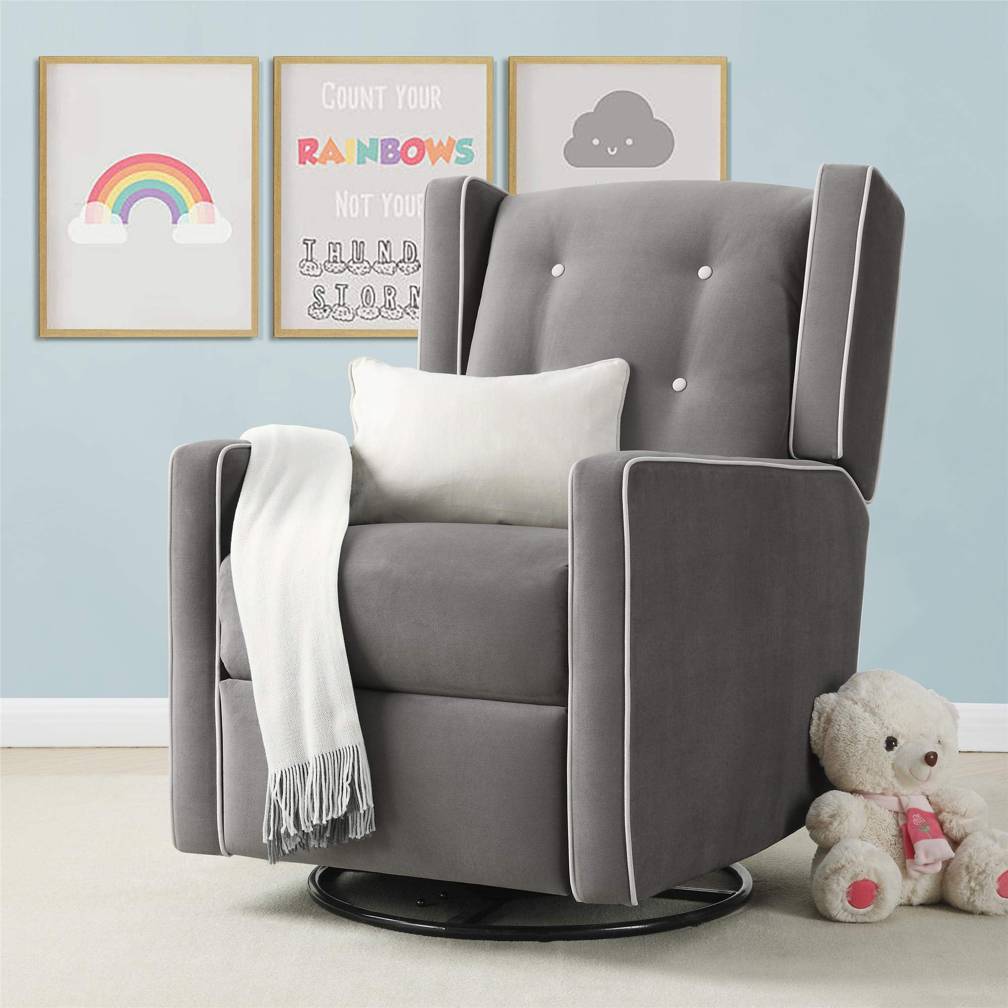 Baby Relax Mikayla In Swivel Glider Rocker Recliner