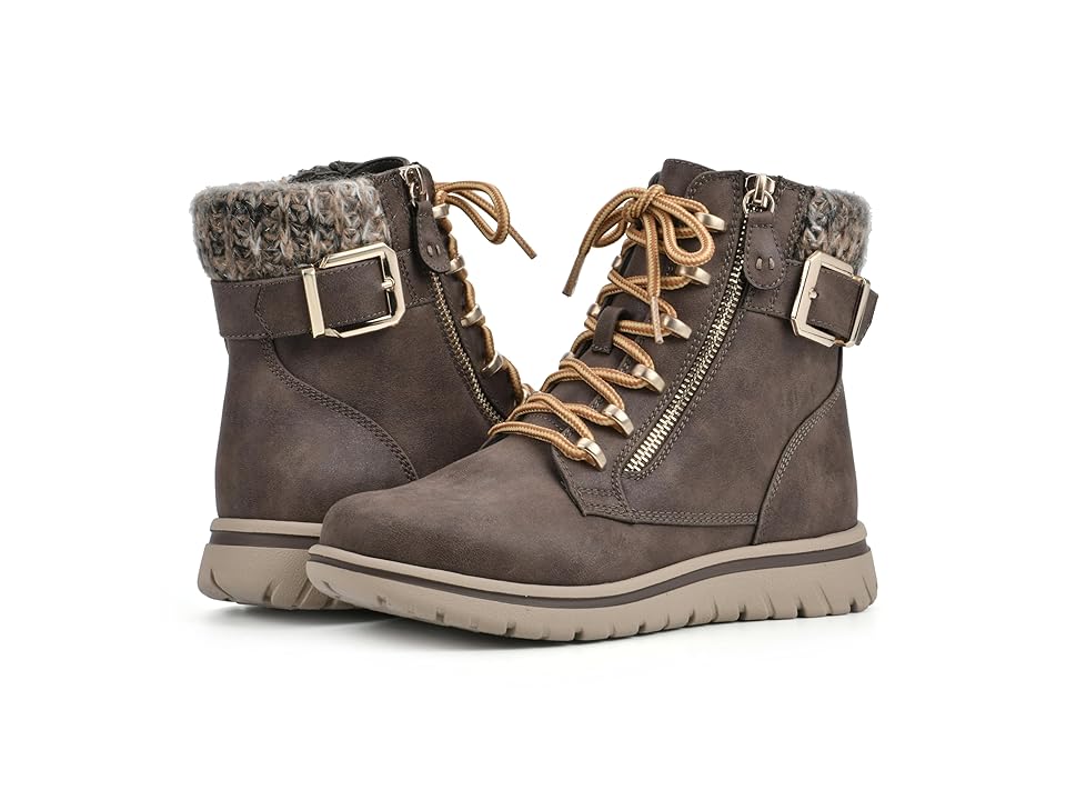Cliffs by White Mountain Hearten (Stone) Women's Boots INTERNATIONAL SHIPPING