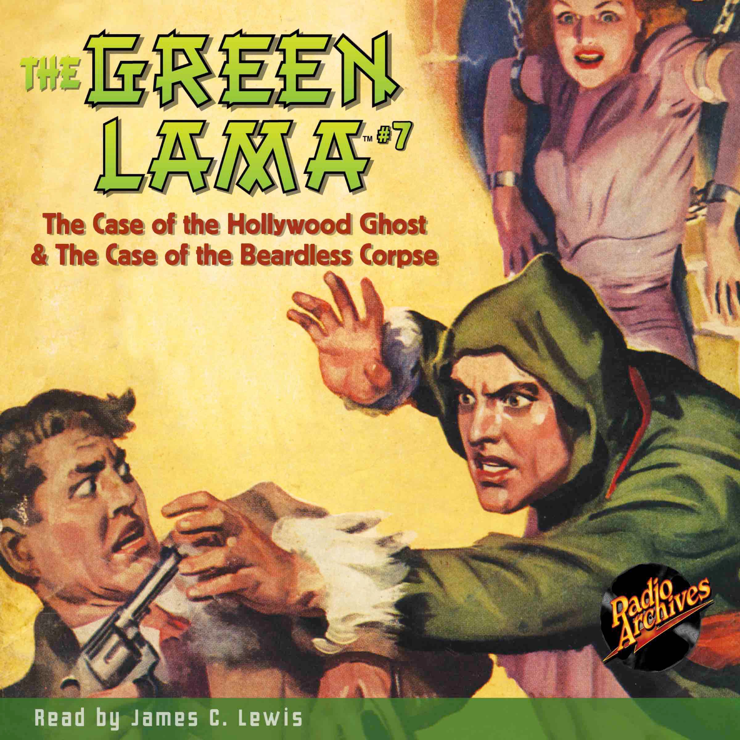 Cover art for The Green Lama #7