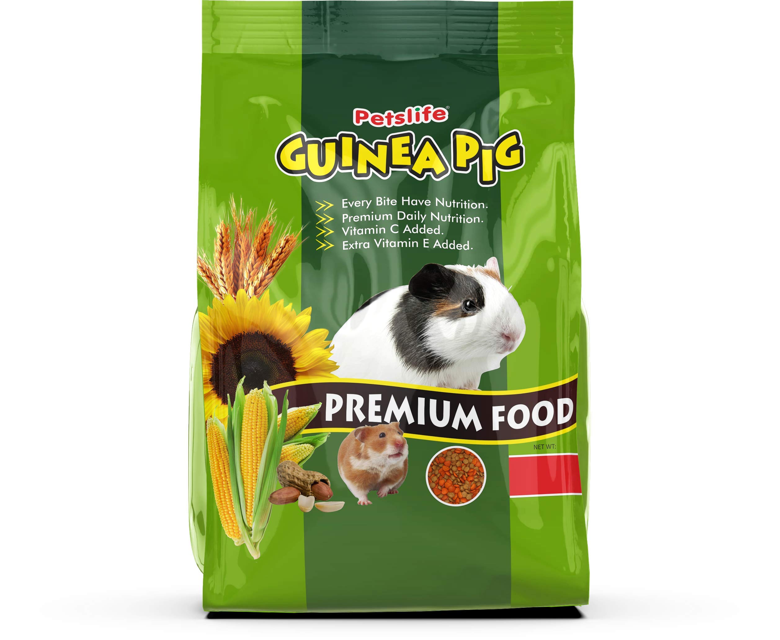 PETSLIFE Food for Guinea Pig, 200g