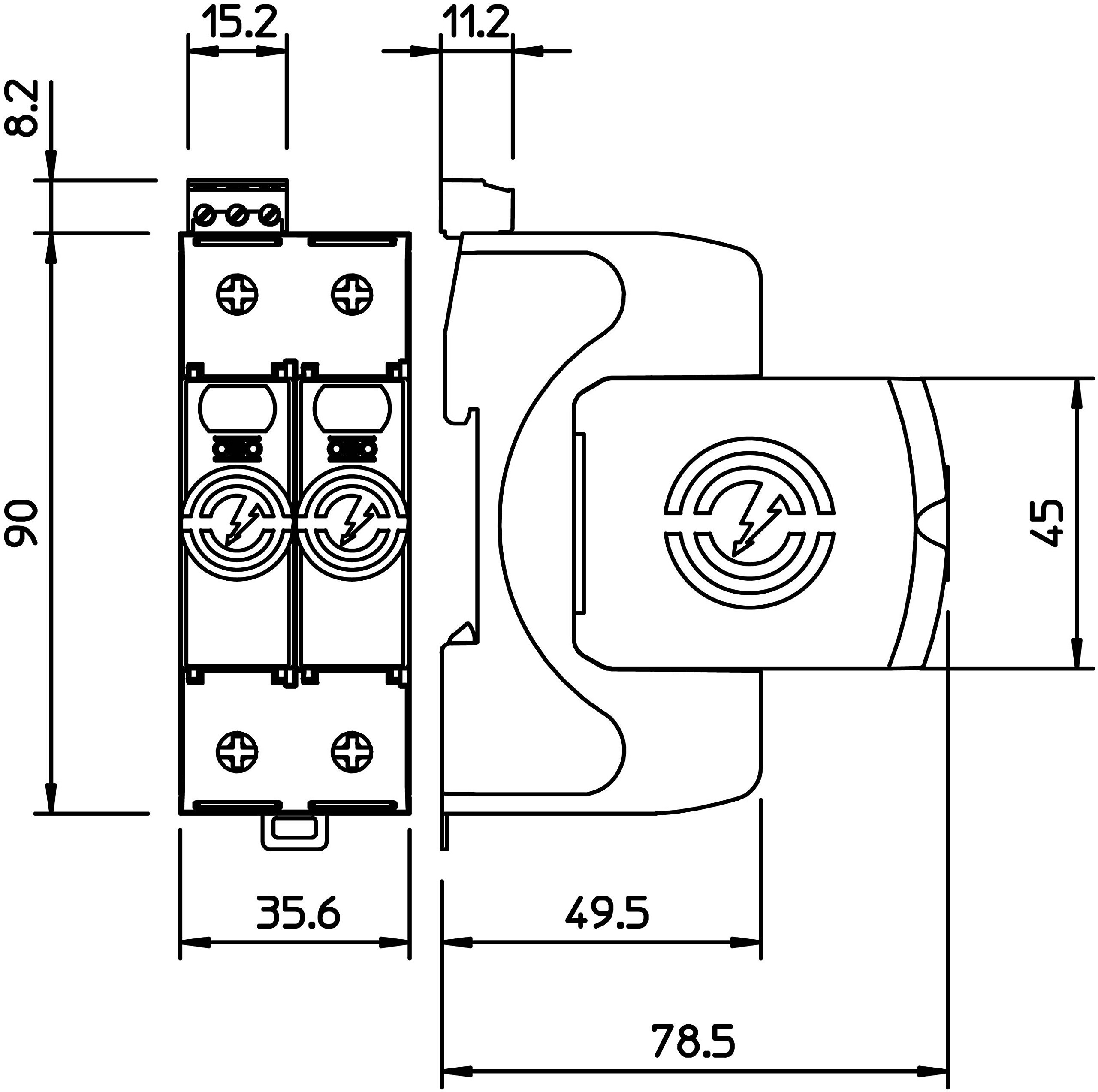 V20-2+FS-280 SPD T2 280V