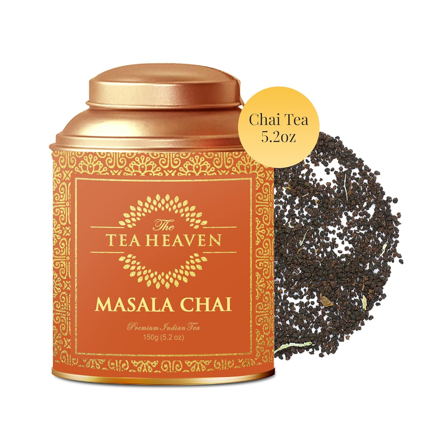 The Tea Heaven Masala Chai Tea, Premium Indian Loose Leaf