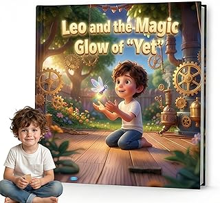 YaGee Personalized Children's Growth Mindset Storybook: Custom Name & Character - Interactive Educational Gift for Kids Ages 2-12 to Build Resilience, Grit, and the Power of "Yet"