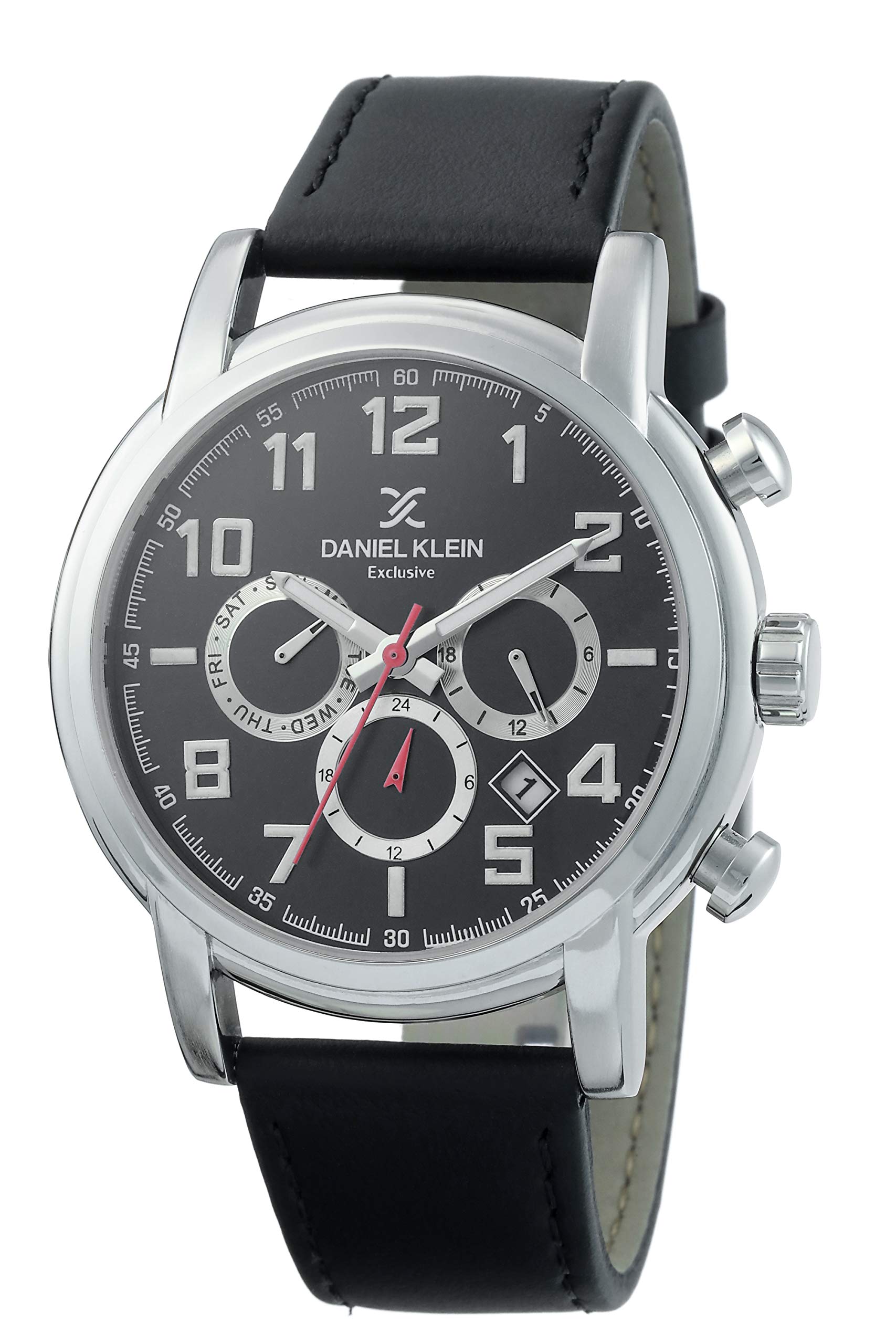 DANIEL KLEIN Analog Gunmetal Dial Mens Watch-DK.1.12361-3 (B0828ZGR71) Amazon Price History, Amazon Price Tracker