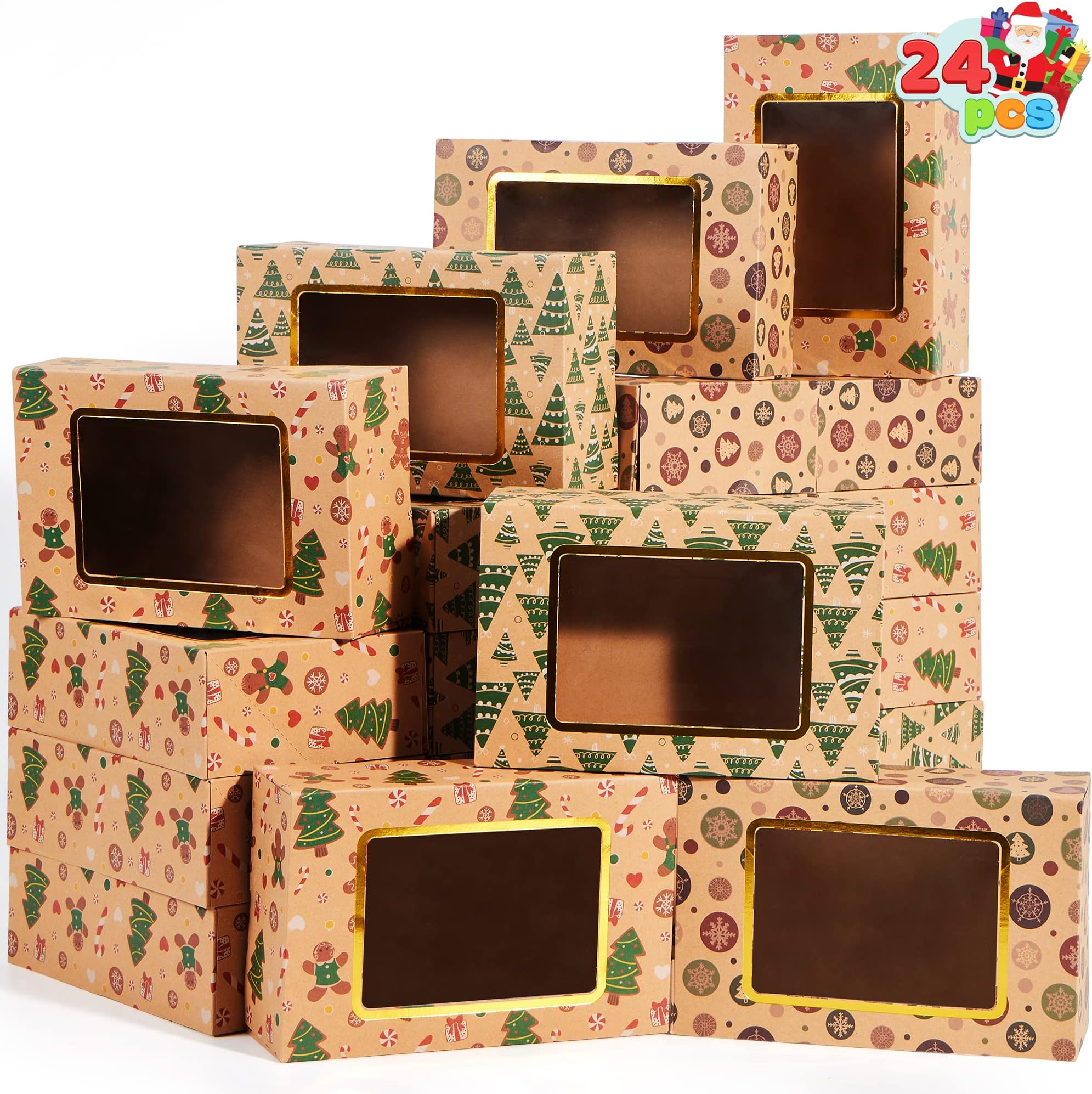 Lot de 25 petites boîtes à friandises blanches pour mariage et fête d