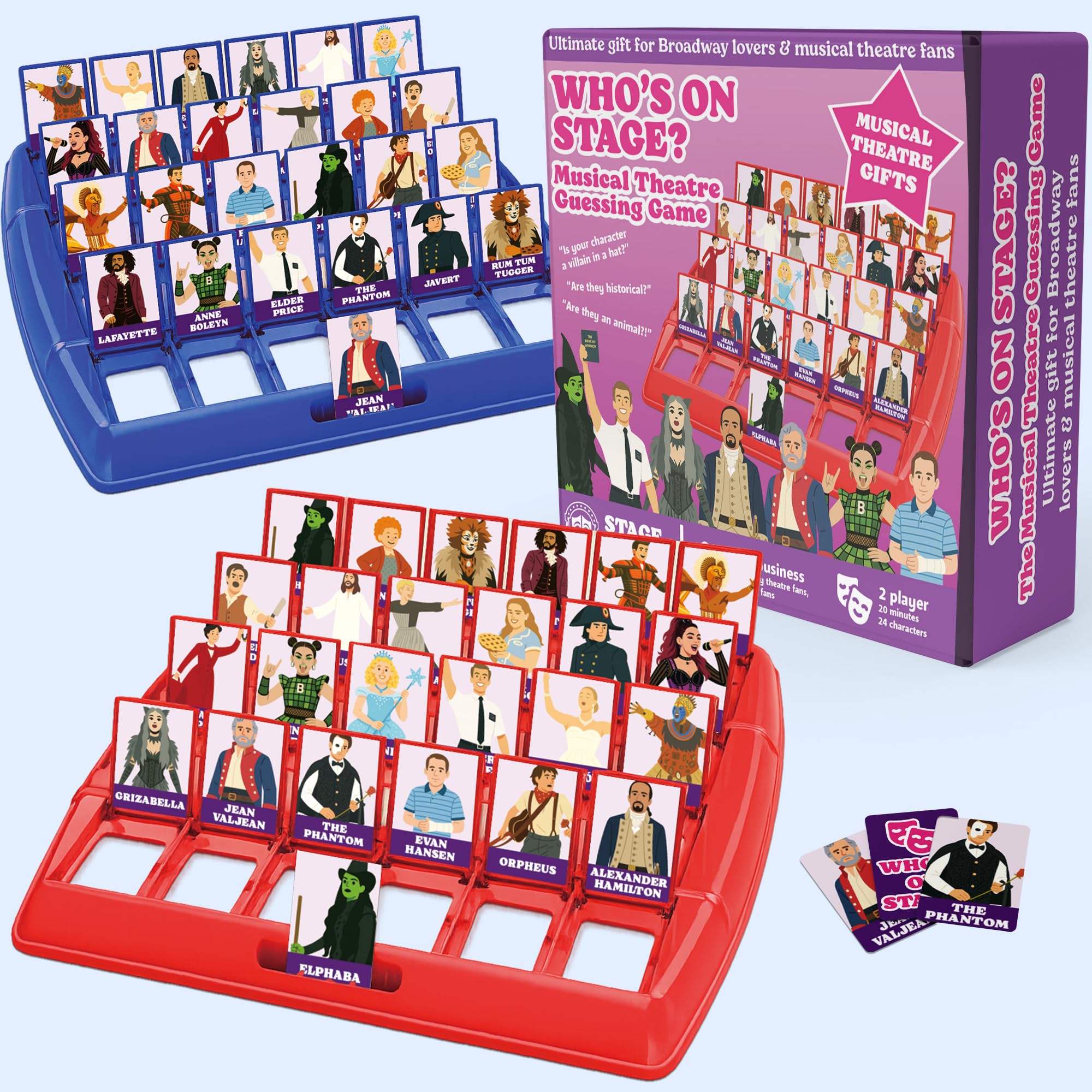 Who's On Stage: Musical Theatre Guessing Game - Musical Theatre Gift