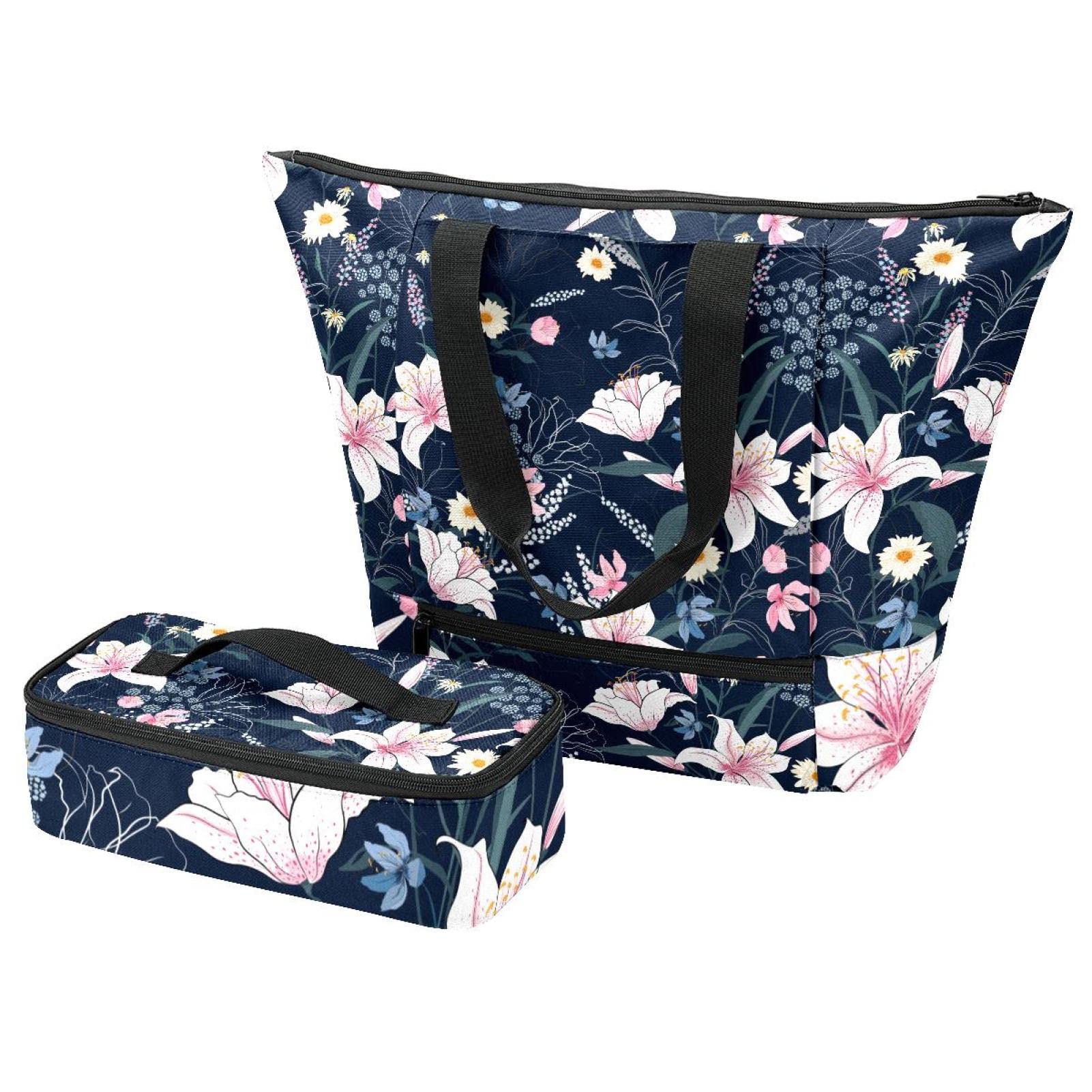 Boîte à déjeuner légère avec grand sac fourre-tout thermique Couleur 2