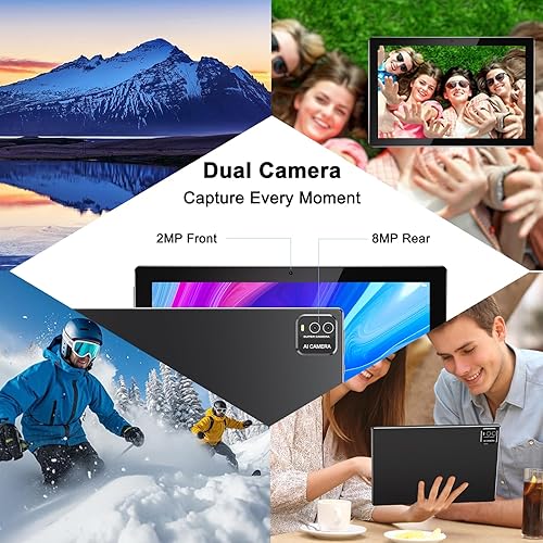 Miniatura 4 de ATOZEE CP20T Tablet de 10.1 pulgadas (negro)