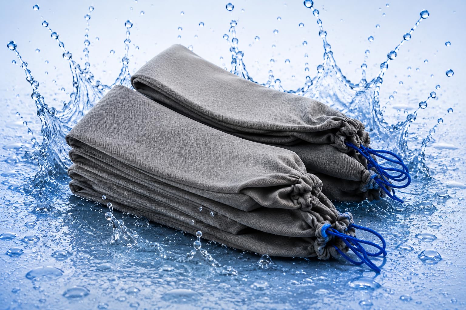 Presa antifugas activada por agua para tuberías con fugas, lavadoras e inodoros obstruidos: no requiere preparación, capacidad de absorción de hasta 8 litros, paquete de 6: 120 × 10 cm, DESECHABLE