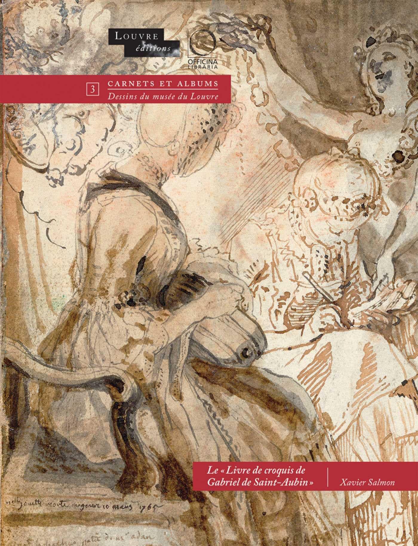 Offrir Le Livre de croquis de Gabriel de Saint-Aubin en coffret de 2 volumes