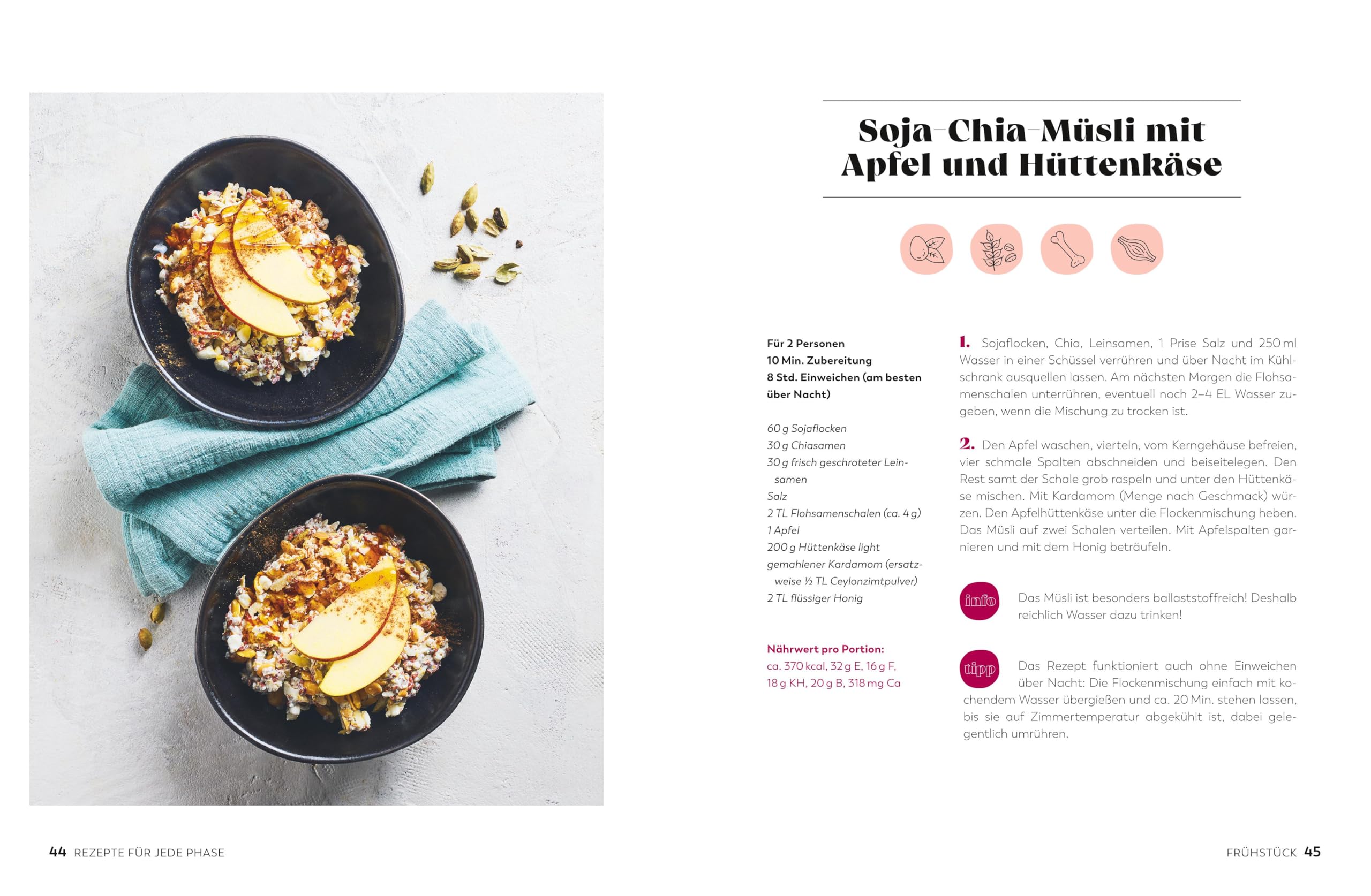Essen, das stärkt: Ernährung bei Brustkrebs-Therapie - Rezepte für jede Phase