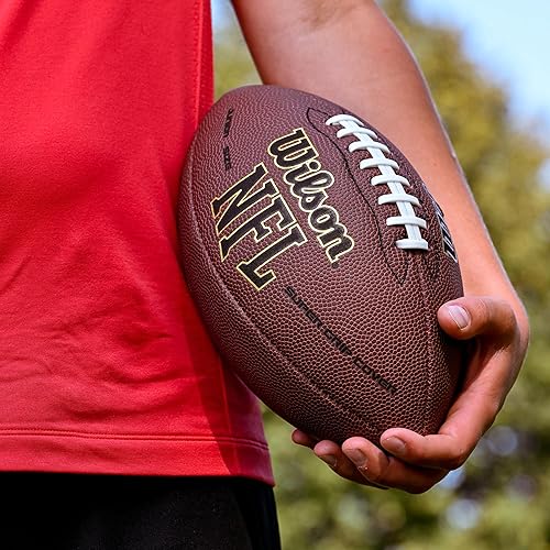 Miniatura 8 de Wilson NFL Super Grip Composite Footballs Marrón