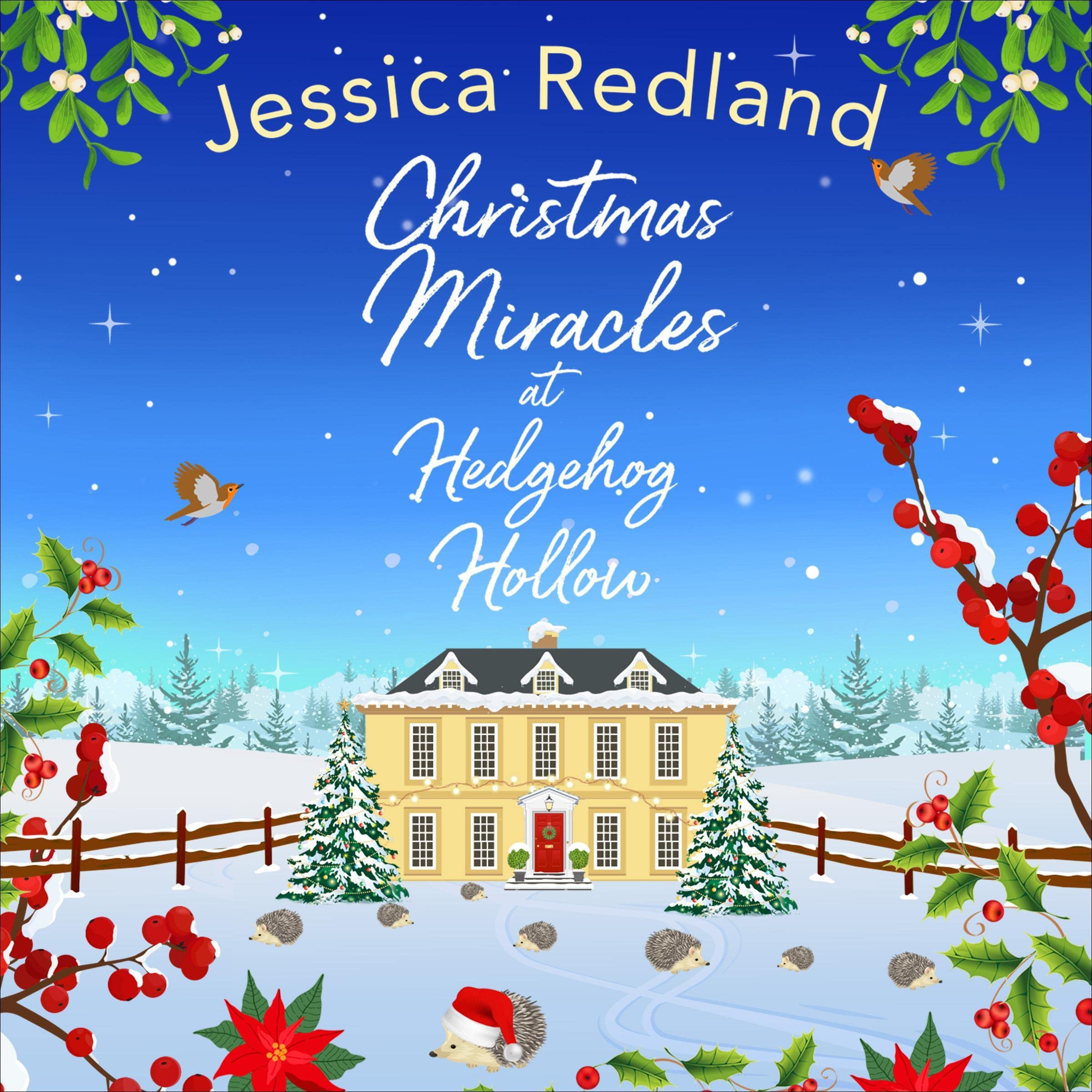 Cover art for Christmas Miracles at Hedgehog Hollow
