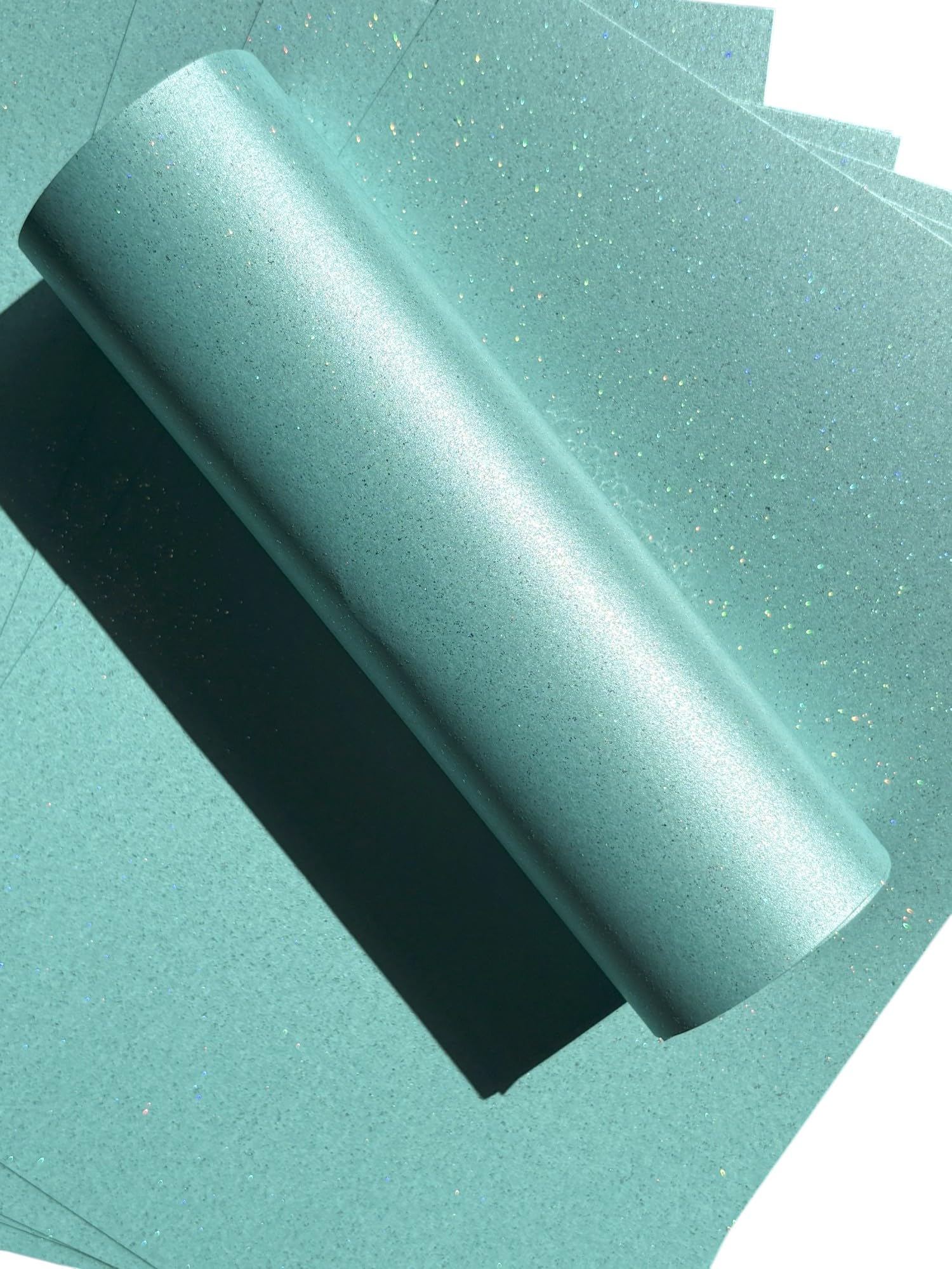 Syntego 10 Sheets A4 Blue Iridescent Sparkle Card, 300gsm, for Crafts & Card Making