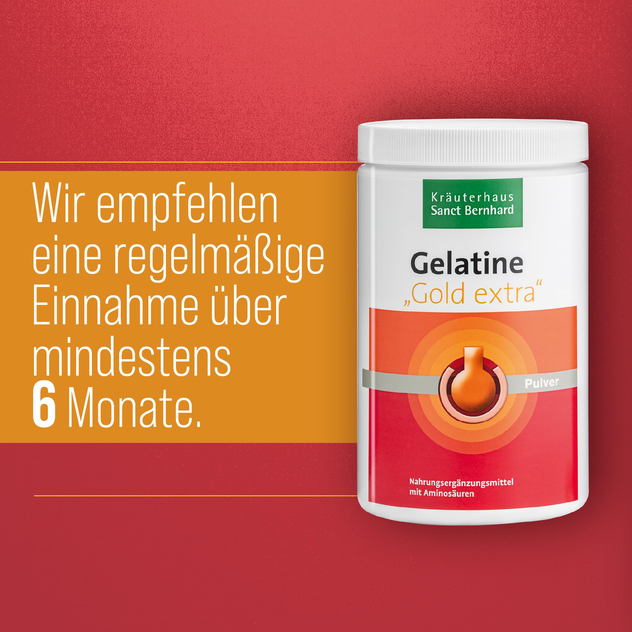 Sanct Bernhard Gelatine Gold Extra mit speziell entwickeltem Collagen-Hydrolysat 2,1 kg