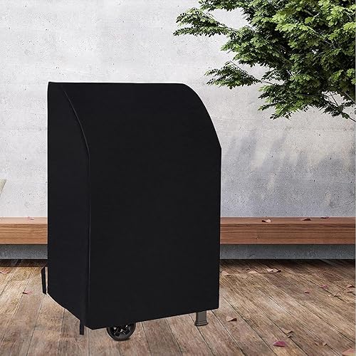 Miniatura 7 de Funda para ahumador eléctrico de 40 pulgadas para ahumador Masterbuild, cubierta de parrilla impermeable resistente al agua, cubierta cuadrada para