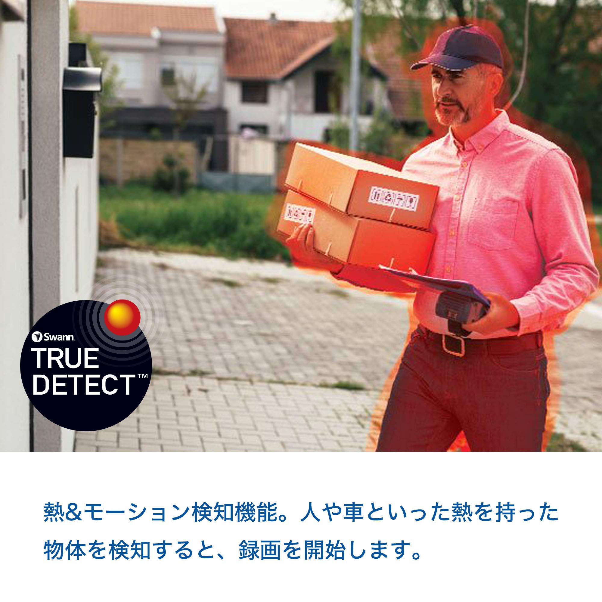 Amazon.co.jp: 【日本正規代理店】SWANN 4K AHD アナログカメラ BNC