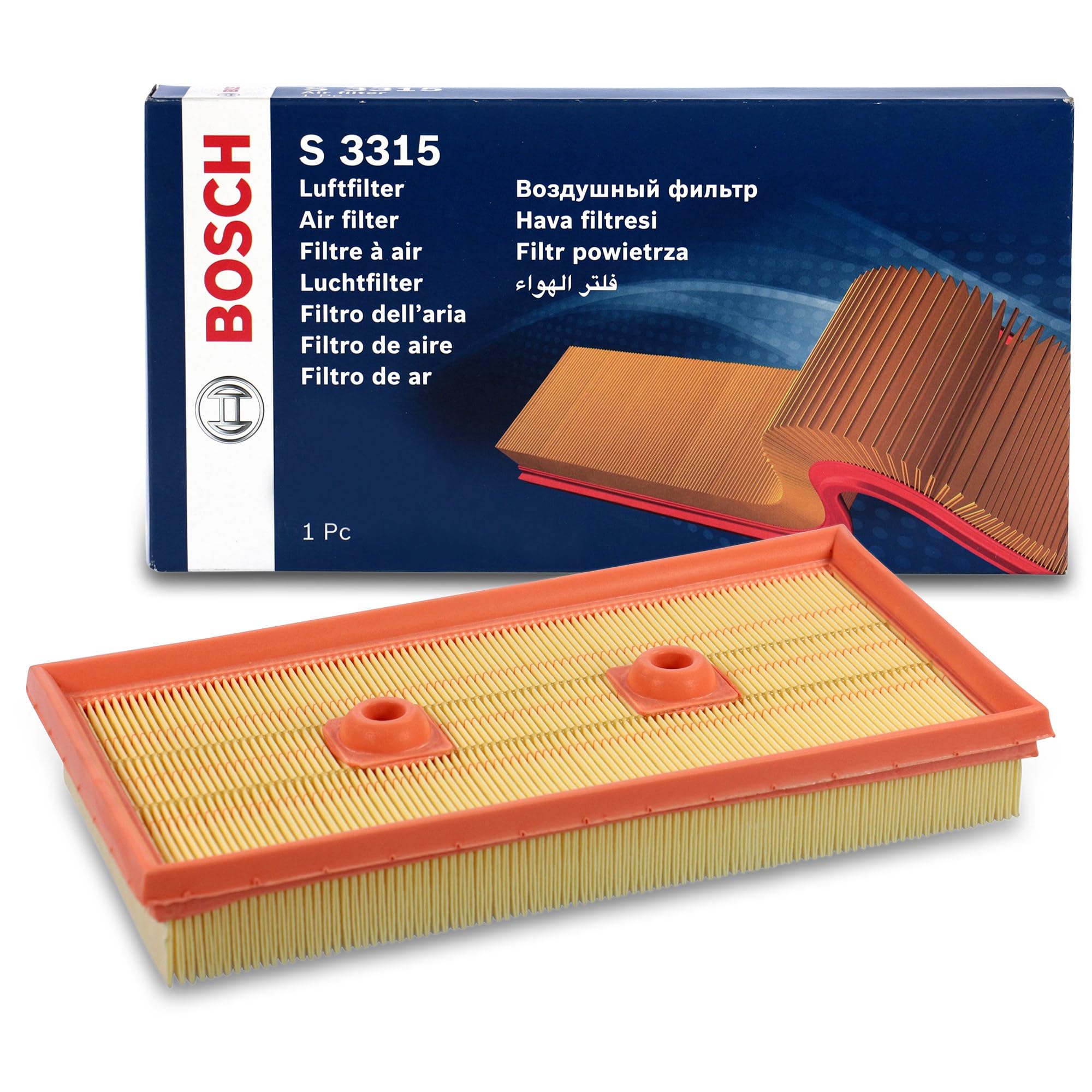 1 457 433 315 BOSCH Air Filter for AUDI,SKODA,VW