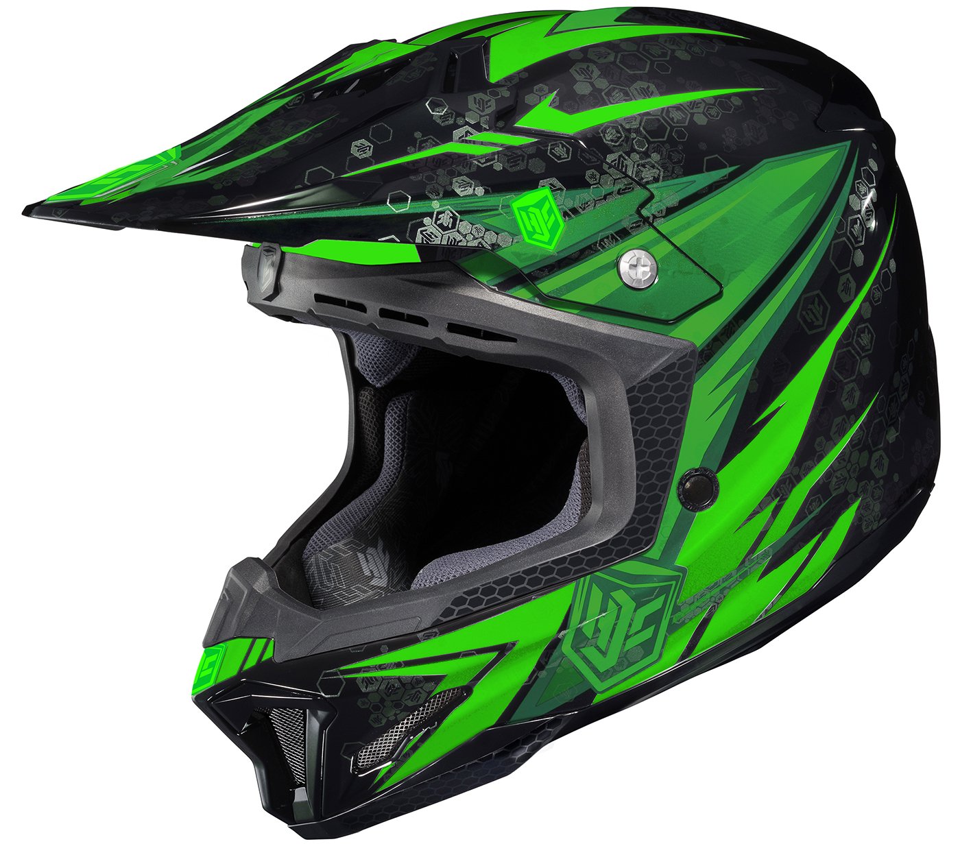 HJC CL-X7 Pop N' Lock Off-Road Motocross Helmet (MC-4, XXX-Large): Buy Online at Best Price in UAE