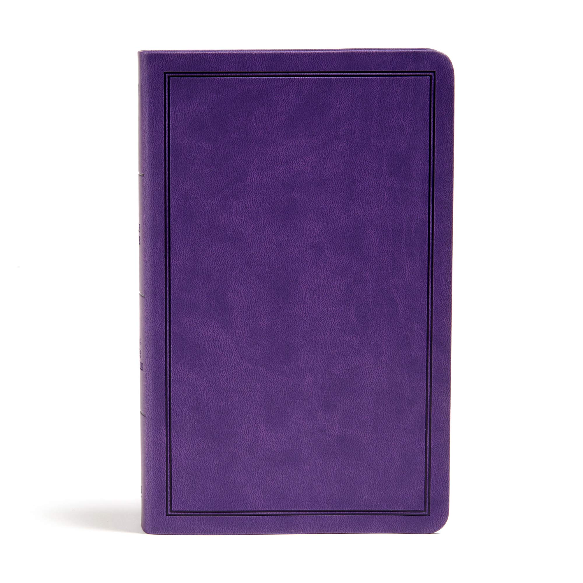 KJV Deluxe Gift Bible, Purple LeatherTouch, Red Letter, Pure Cambridge ...