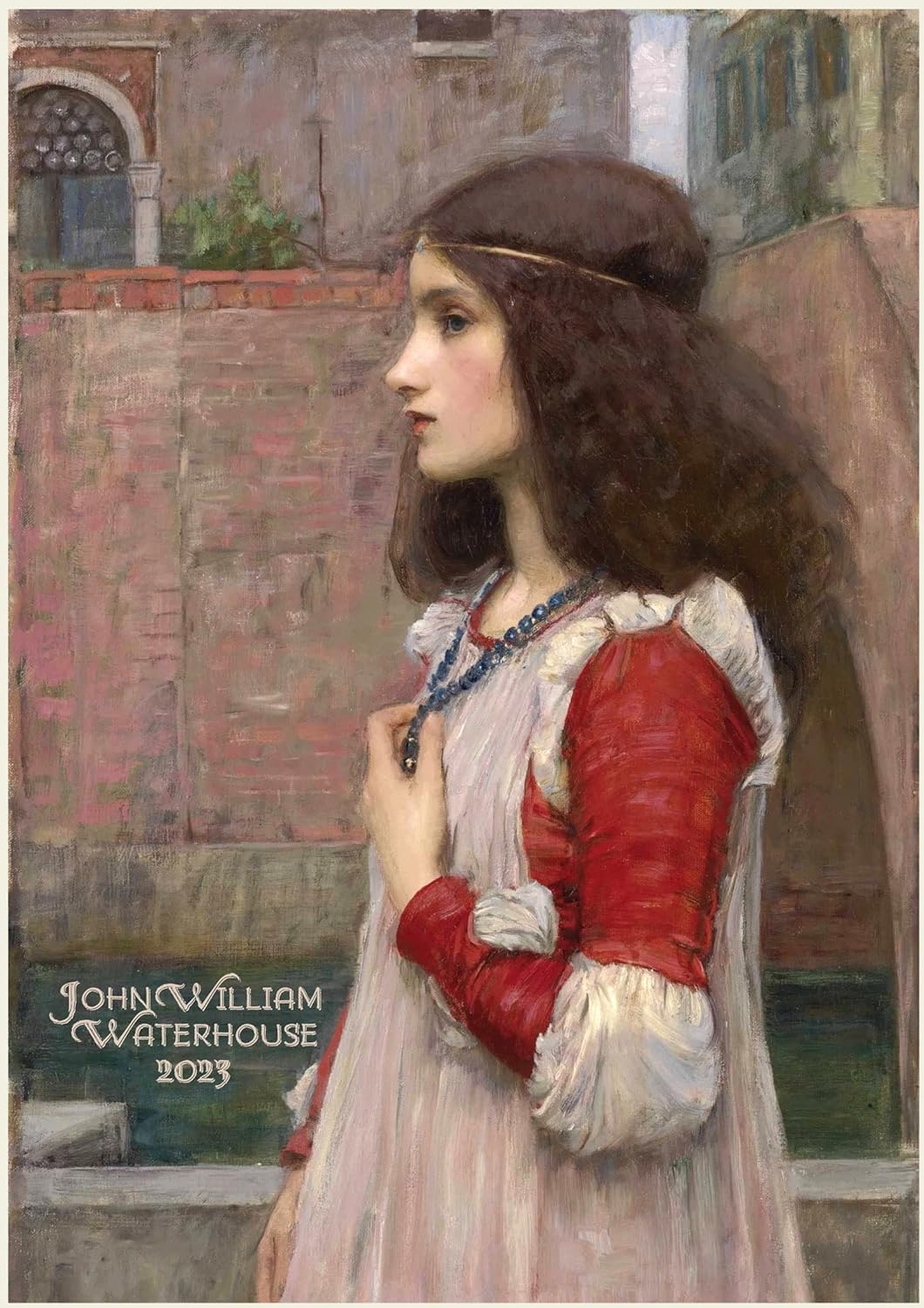 Wall Calendar 2023 [12 pages 8"x12"] John William Waterhouse Vintage