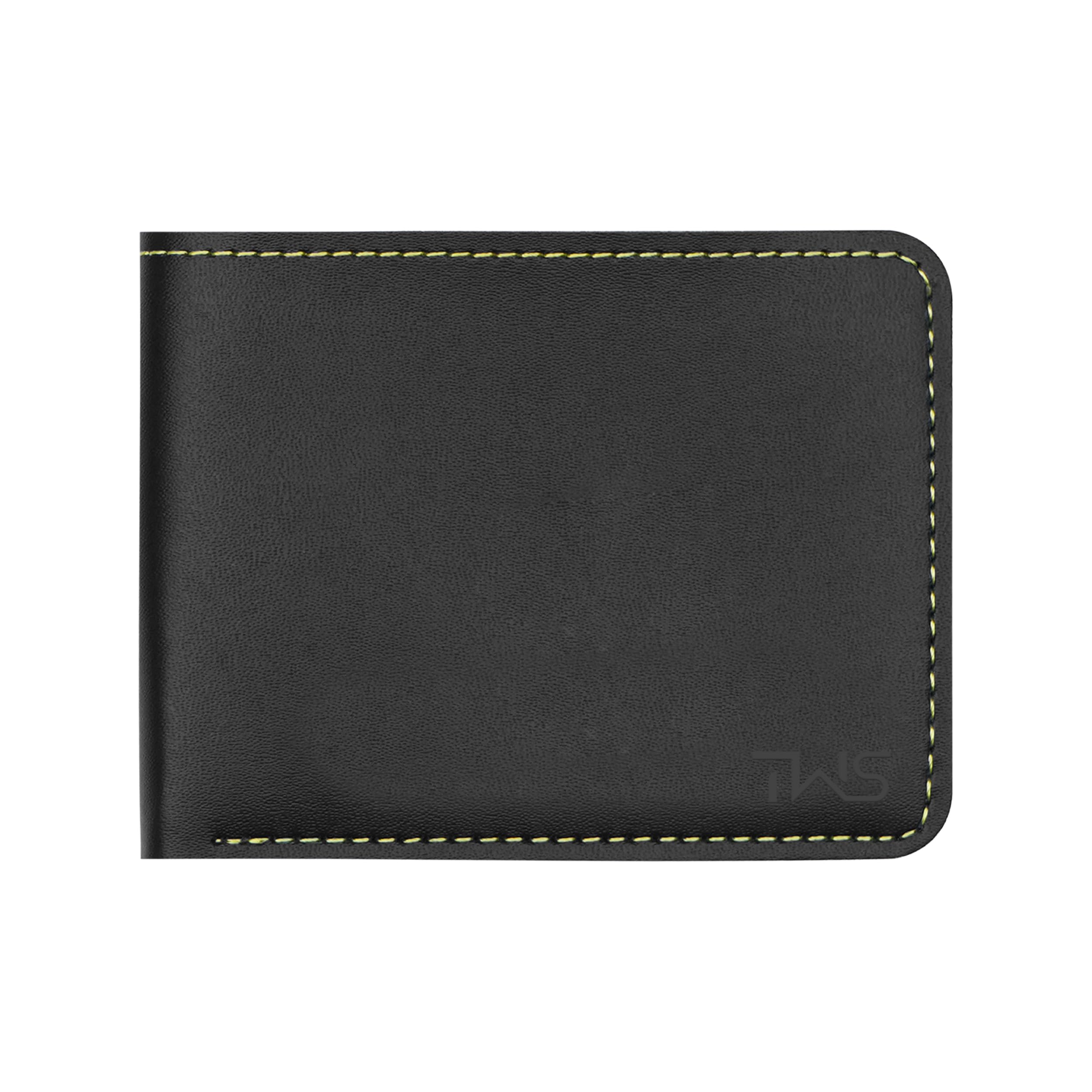 The Wallet Store Vegan Leather Wallet For Men - Black
