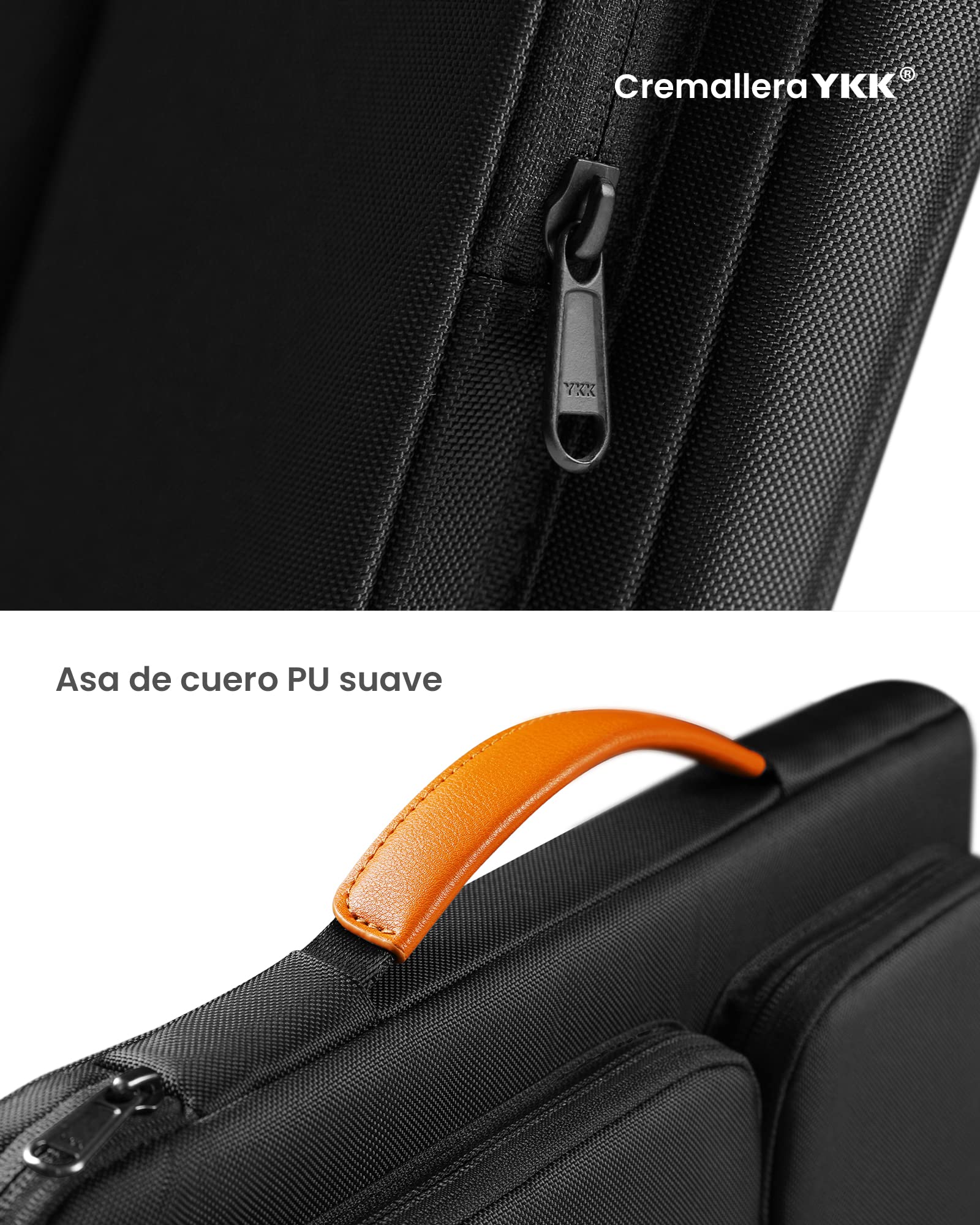 tomtoc 360° Funda para 15,6 Pulgadas Acer Aspire 3/5, 15.6 Lenovo IdeaPad, HP Pavilion/Envy, DELL Inspiron 16, ASUS Chromebook/VivoBook, Funda de protección Integral para Portátil