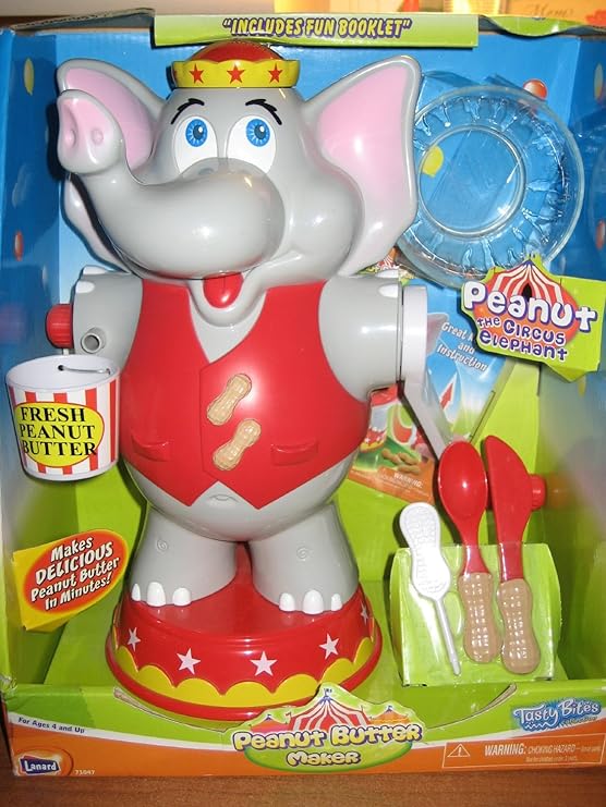 Peanut The Circus Elephant Peanut Butter Maker Amazon.in Toys & Games