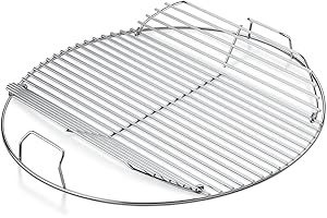 Weber 7109 Hinged Cooking Grate, Perfect for Your 22-Inch Charcoal Grill