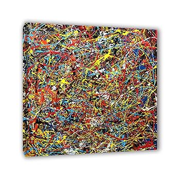 Amazon.co.jp: 有名なウォール アート。ジャクソン・ポロックの