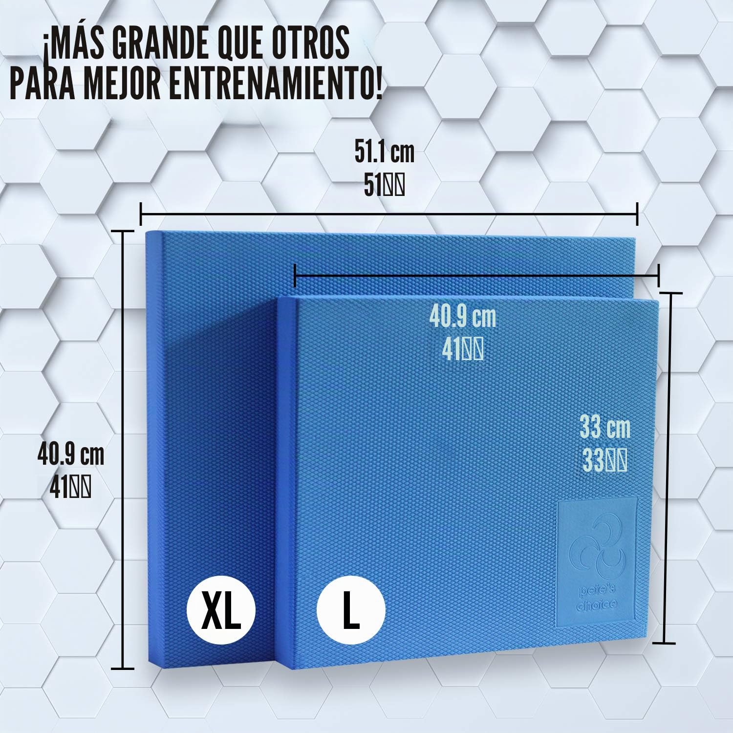 Almohadilla de Equilibrio Grande – Balance Pad para Fisioterapia | Propiocepción y Rehabilitación – Fortalece Tobillos, Rodillas y Core – Recomendado por Fisioterapeutas – Correa y eBook