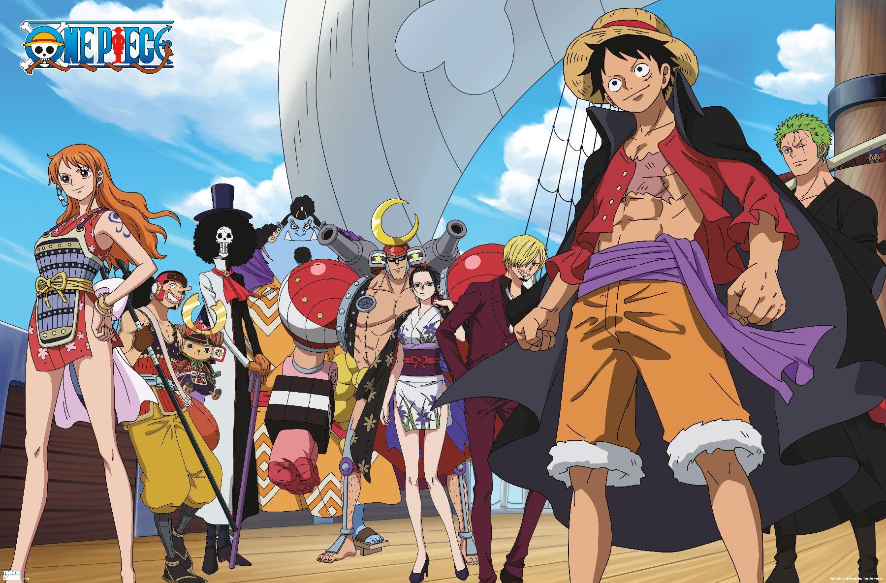 Amazon.com: Trends International One Piece: Wano Country - Sailing