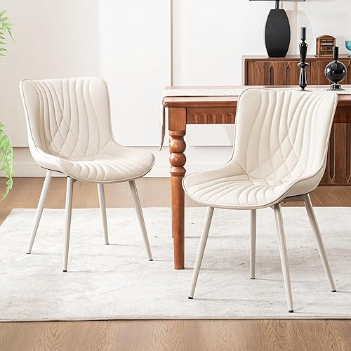 Dining Chairs Set of 2, Mid Century Modern Kitchen&Dining Room