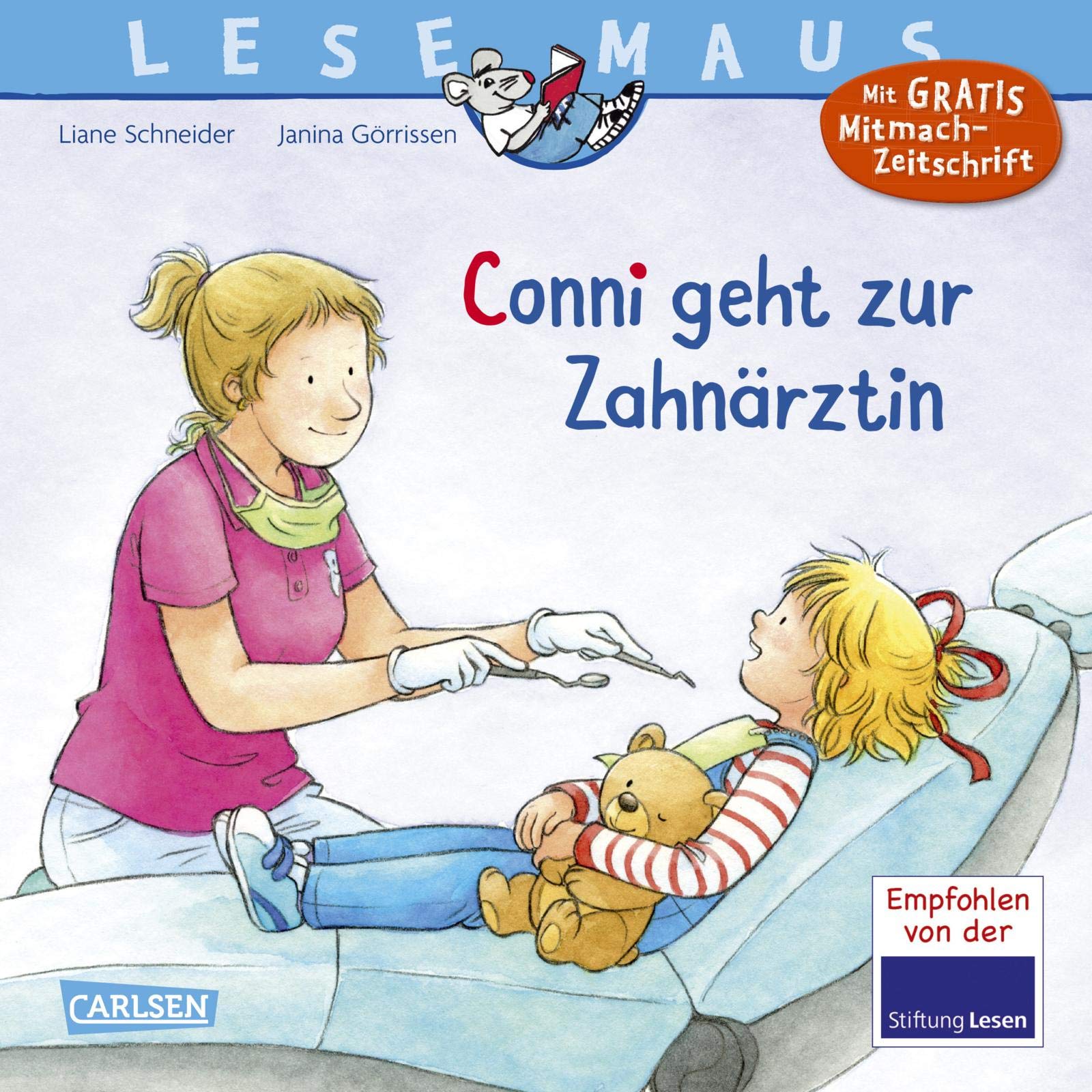 LESEMAUS 56: Conni geht zur Zahnärztin (Neuausgabe): Mit GRATIS Mitmach-Zeitschrift