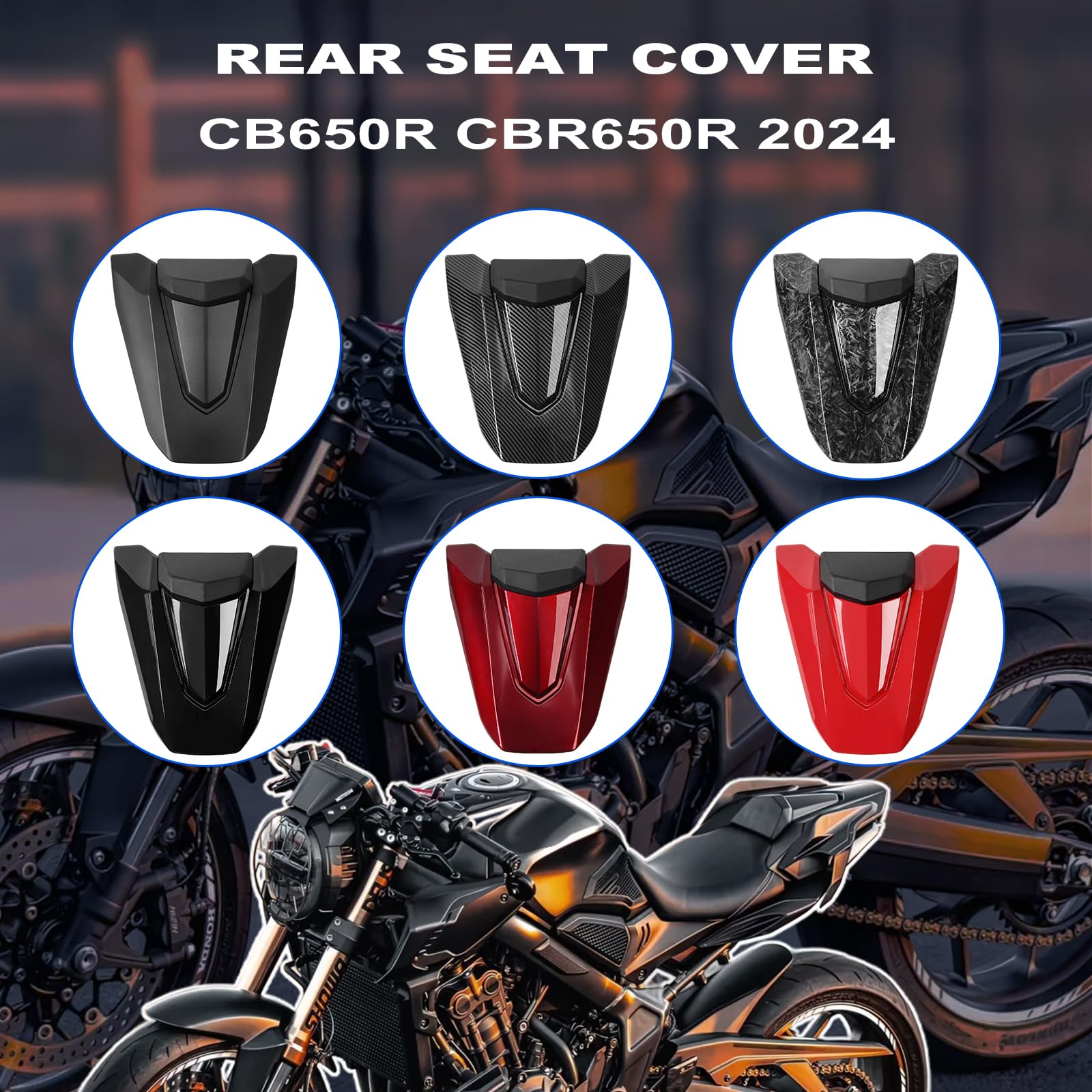 Amazon | TOTHERIDERオートバイ後部座席カウル CB650R テールシート