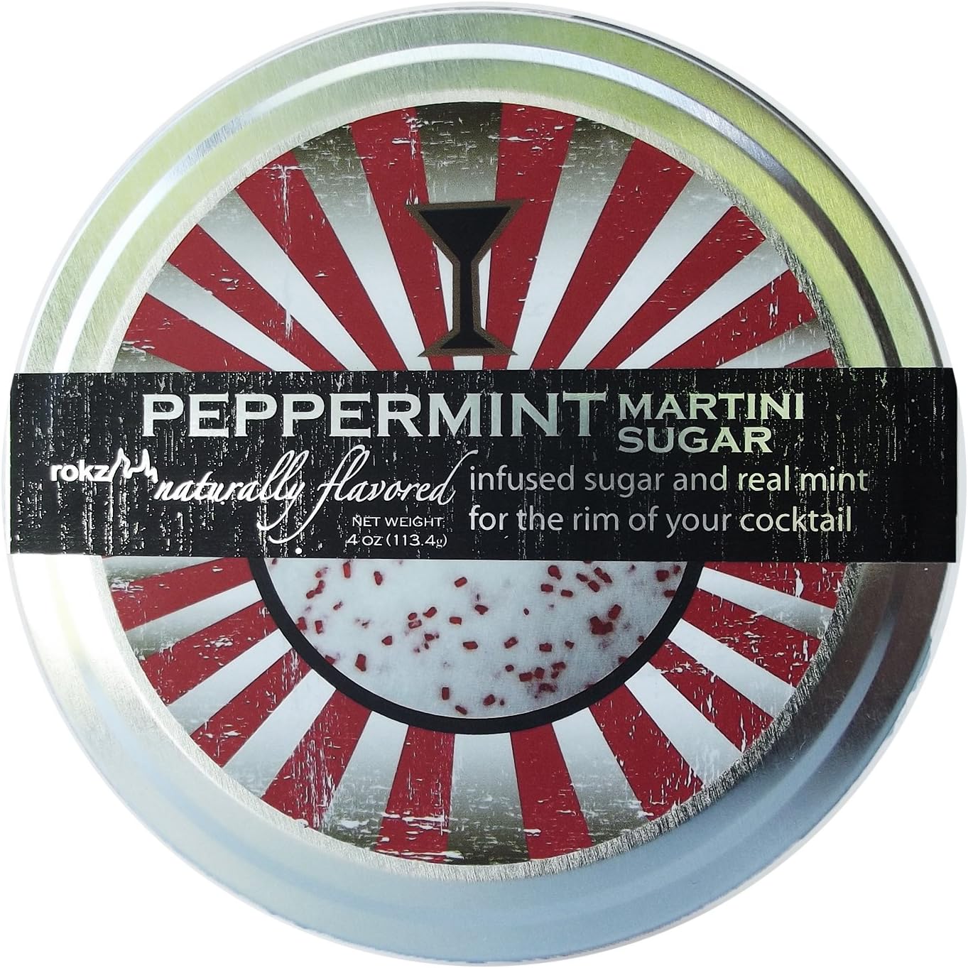 rokz Peppermint Infused Cocktail Sugar