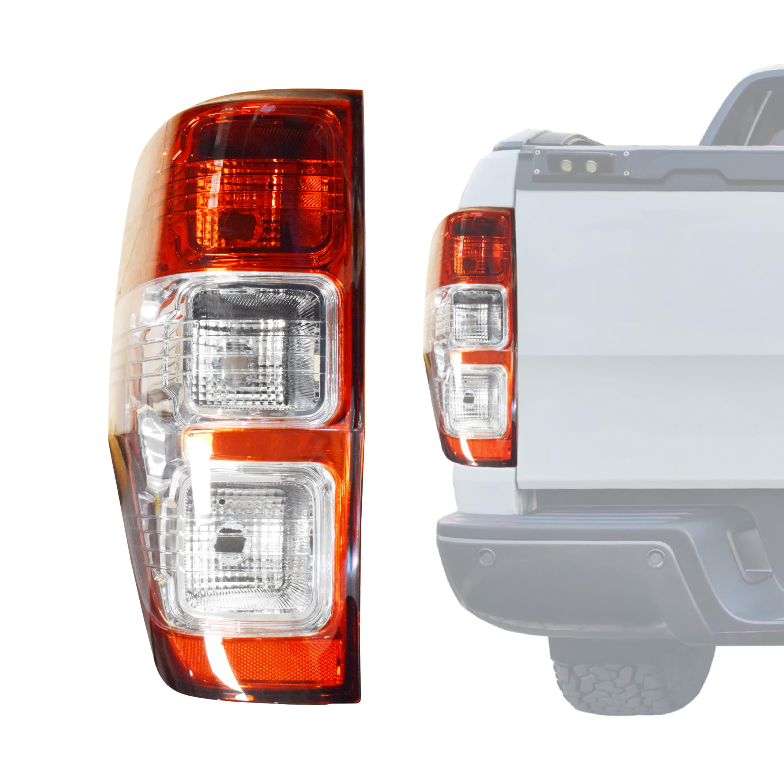 Voltexa Taillights Replacement for 2011 2012 2013 2014 2015 2016 2017 2018 2019 2020 2021 2022 Ford Ranger Taillight Ford Ranger Tail lights Ranger Rear light (Rear-Left)