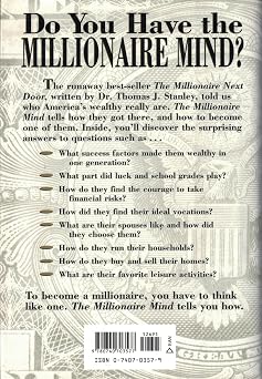 The Millionaire Mind