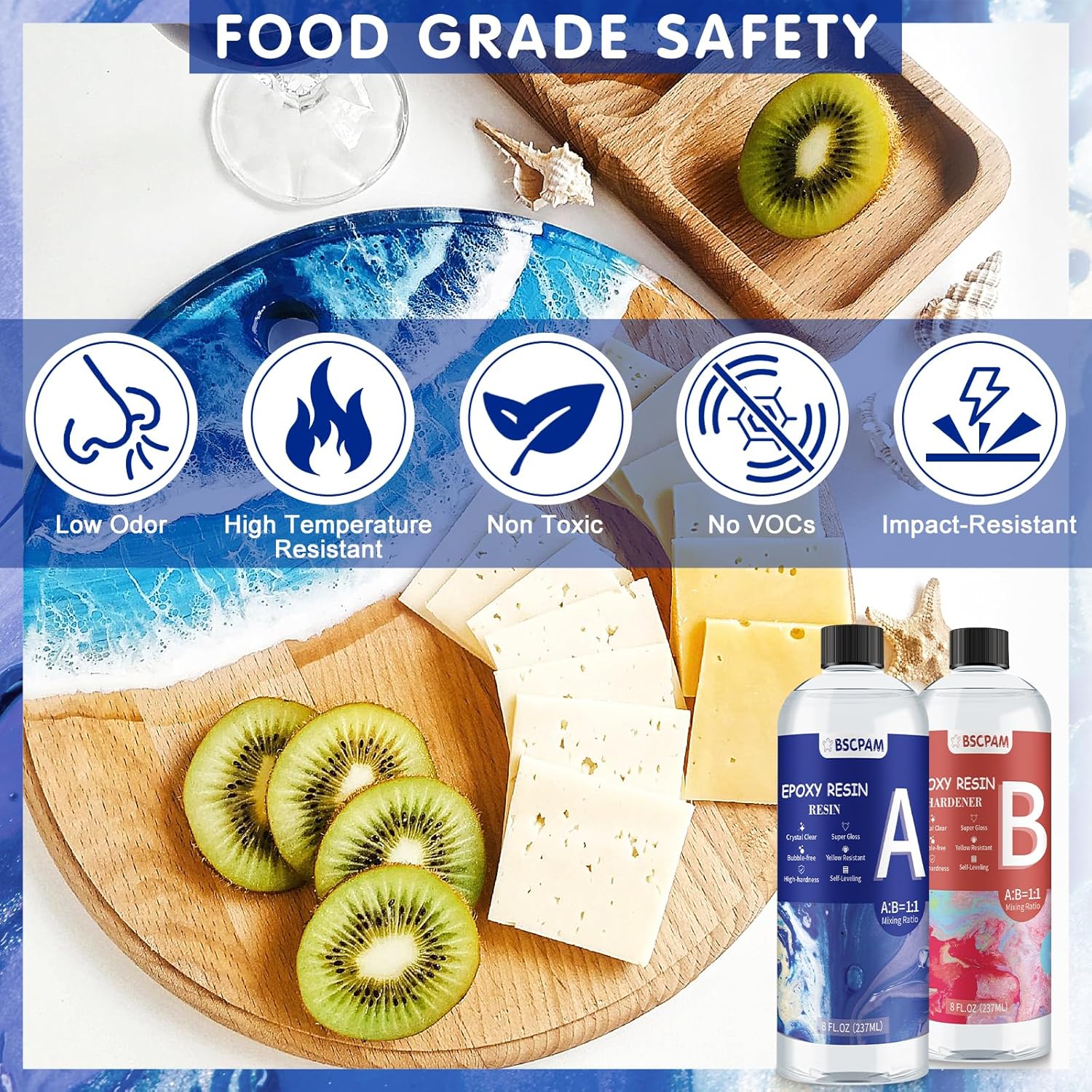 Crystal Clear Epoxy Resin, 16oz Bubbles Free Epoxy Lebanon Ubuy