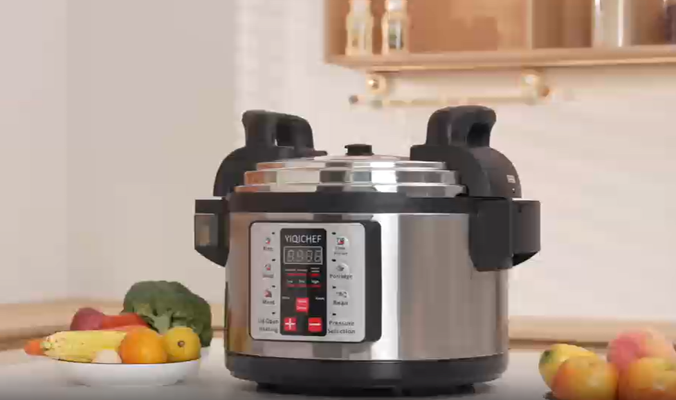 15.8Qt Commercial Large Electrical Pressure Cooker, 8-in-1