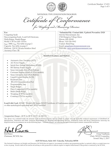 Miniatura 5 de NTEP Legal para la Escala de Computación de Precios Comerciales, capacidad de 6 lb  15 lb  0,002 lb  0,005 lb de lectura, rango dual