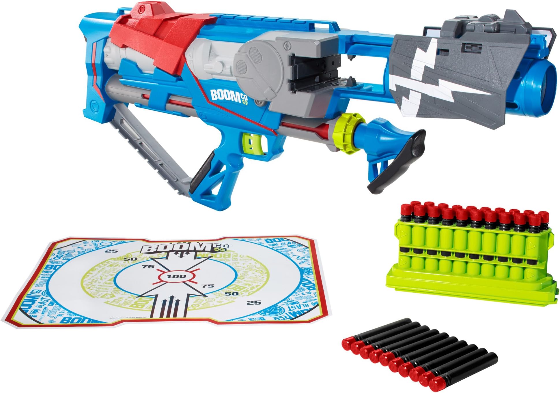 BOOMco. Rapid Madness Blaster, Blue Edition