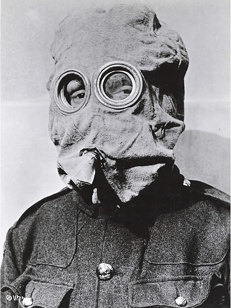 Amazon Com War Wwi Uk Gas Mask Types Chart Certificate Photo Large Wall Art Poster Print Thick Paper 18x24 Inch Posters Prints